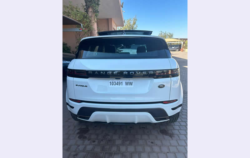 Range Rover Evoque 2023 à louer à marrakech aéroport à marrakech aéroport, casablanca, rabat et agadir