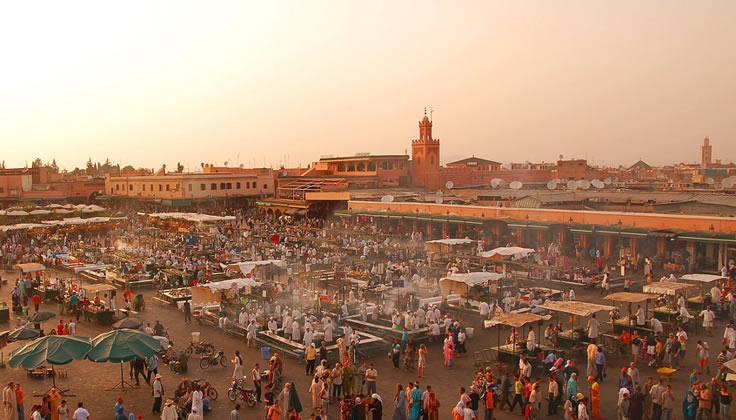 Location voiture marrakech médina